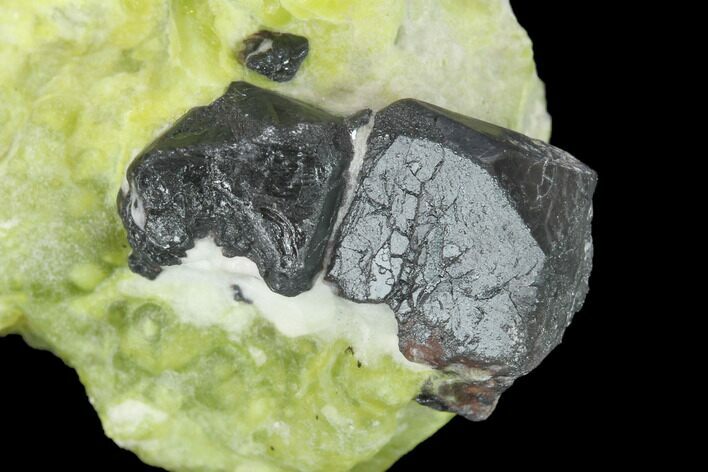 Hematite Crystals in Lizardite & Hydrotalcite - Norway #133984